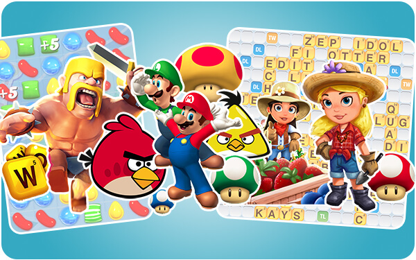 mobile games characters